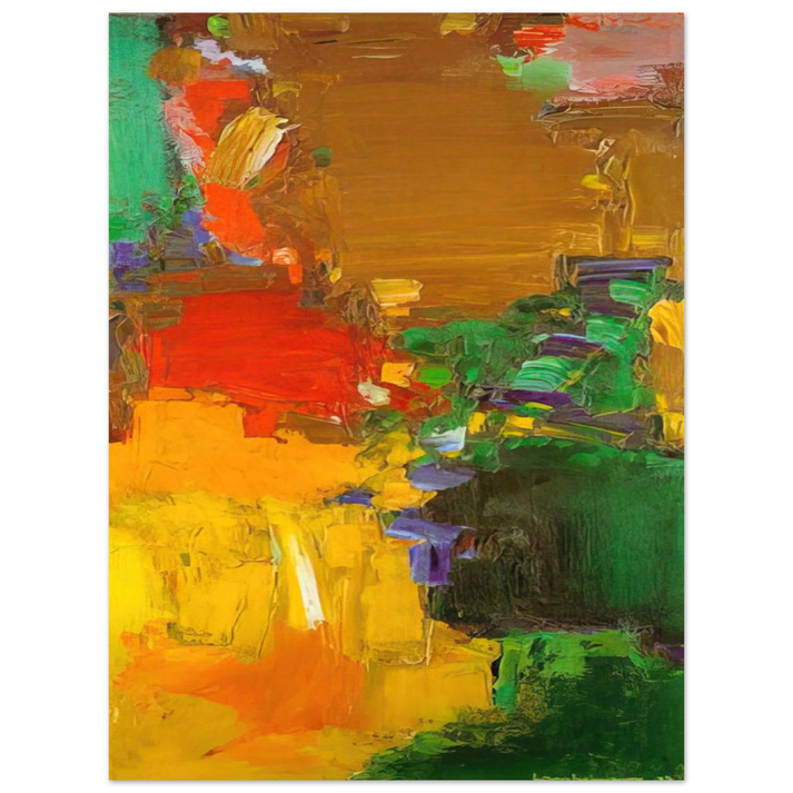Hans Hofmann - Rhapsody  75x100 cm / 30x40inches Fine Art Poster