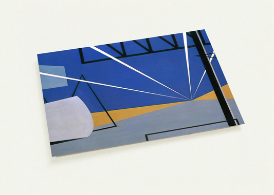 Lights in an Aircraft Plant - 1945 By Ralston Crawford Pack of 10 Post Cards | Ralston Crawford Post Cards | A6 (10.5 x 14.8 cm) - 4.1 x 5.8 inches