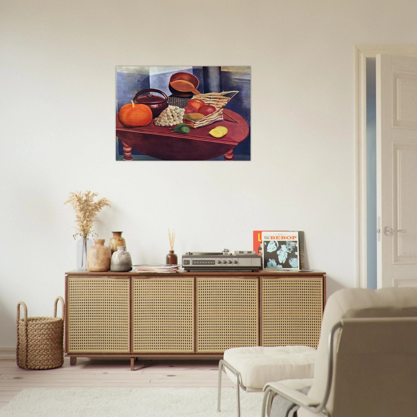 STILL LIFE - Moise Kisling Brushed Aluminum Print - 70x100 cm / 28x40 inches | Moise Kisling Aluminum Print | Moise Kisling Prints