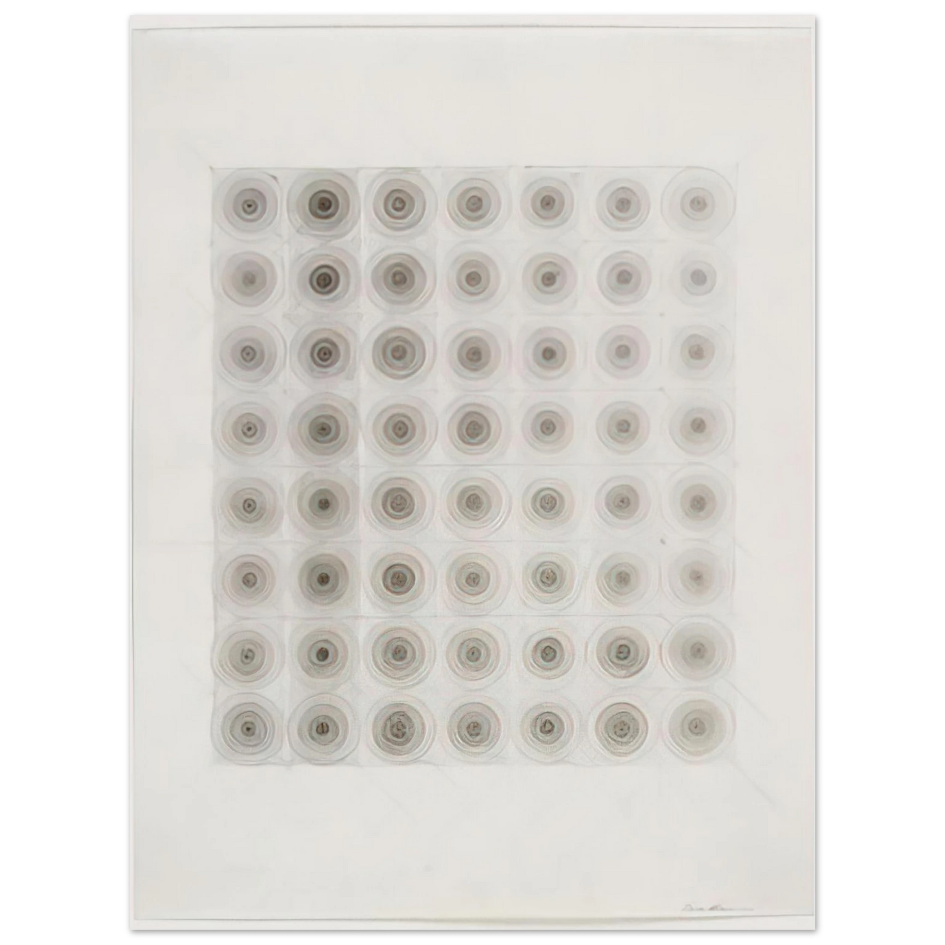 Eva Hesse - UNTITLED 1966 Fine Art Poster - Default Title