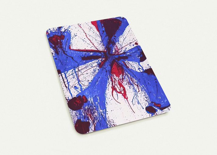 Damn Braces By Sam Francis Pack of 10 Post Cards | Sam Francis Post Cards | A6 (10.5 x 14.8 cm) - 4.1 x 5.8 inches