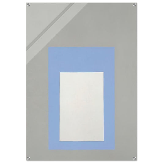 HOMAGE TO THE SQUARE GREEK ISLAND 1957 - Josef Albers Acrylic Print - 70x100 cm / 28x40″ inches | Josef Albers Wall Art | Josef Albers Prints