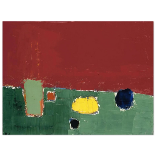 Nicolas de Stael - Nature morte - 1952 Fine Art Poster - 13x18 cm / 5x7 inches