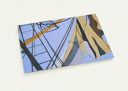 Corpus Christi - 1975 By Ralston Crawford Pack of 10 Post Cards | Ralston Crawford Post Cards | A6 (10.5 x 14.8 cm) - 4.1 x 5.8 inches