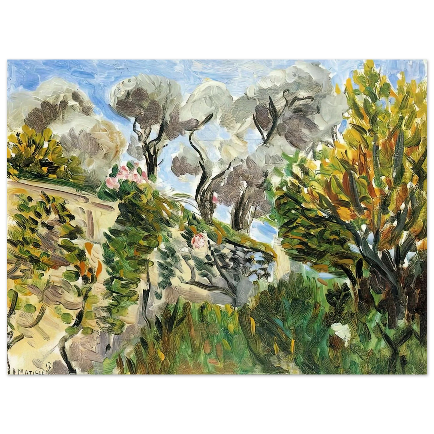 Henri Matisse - NOT IDENTIFIED 11 Fine Art Poster - Default Title