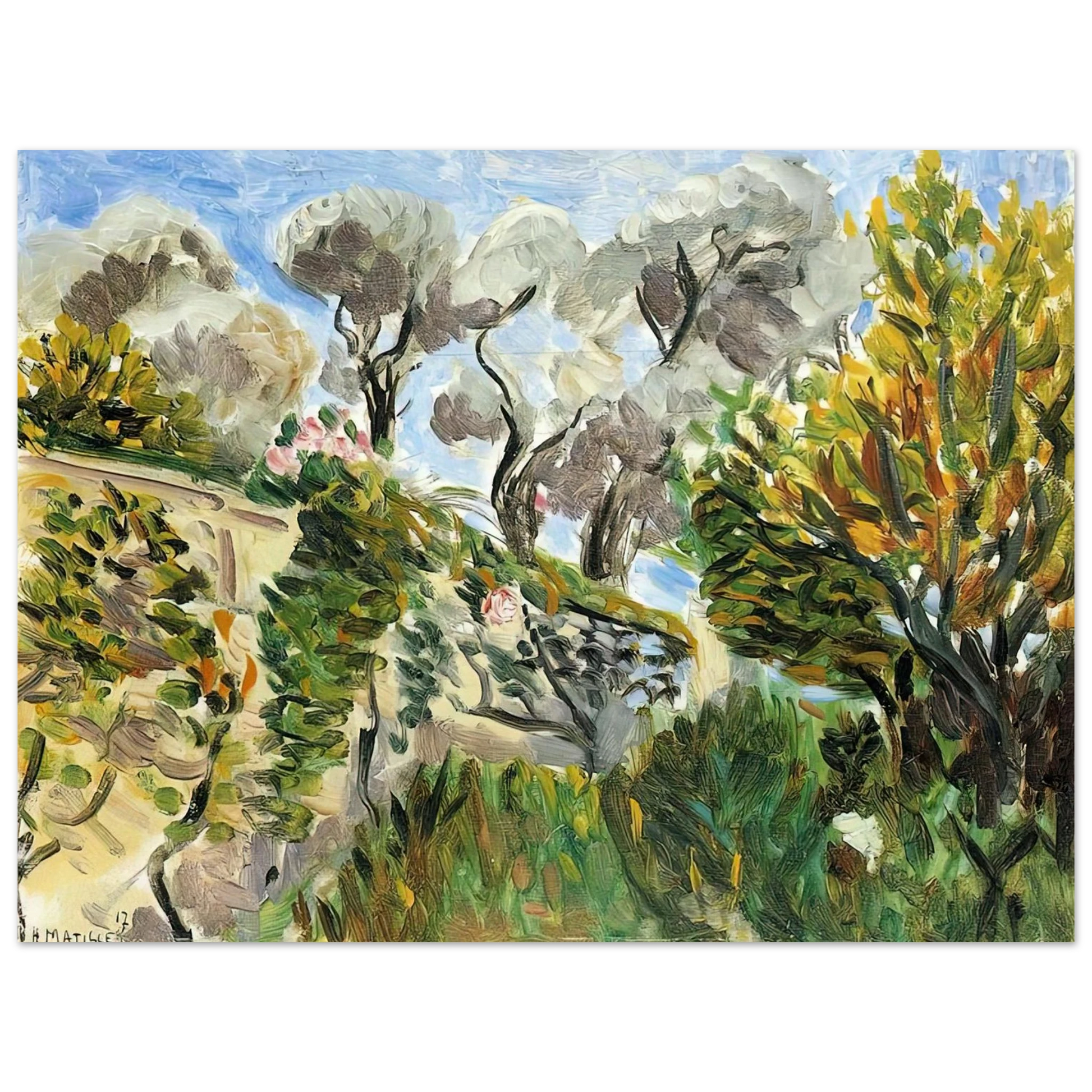 Henri Matisse - NOT IDENTIFIED 11 Fine Art Poster - Default Title