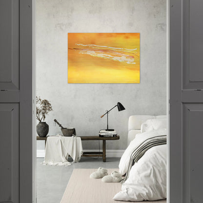 Spirit in the Sky - 1969 - Ronnie Landfield Brushed Aluminum Print - 70x100 cm / 28x40 inches | Ronnie Landfield Aluminum Print | Ronnie Landfield Prints