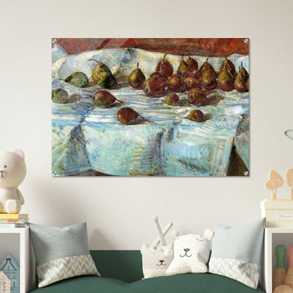 Winter Sickle Pears - Childe Hassam Acrylic Print - 70x100 cm / 28x40″ inches | Childe Hassam Wall Art | Childe Hassam Prints