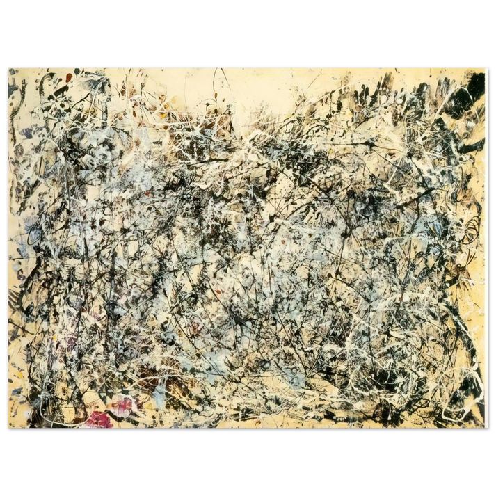 Jackson Pollock - NO 1 1948  75x100 cm / 30x40inches Fine Art Poster