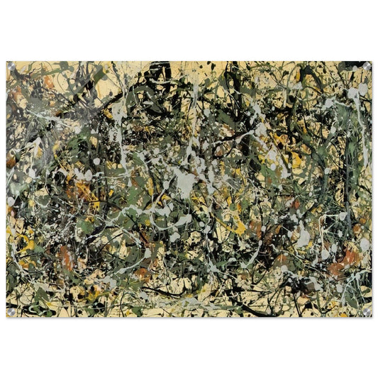 NUMBER 8 1949 - Jackson Pollock Acrylic Print - 70x100 cm / 28x40″ inches