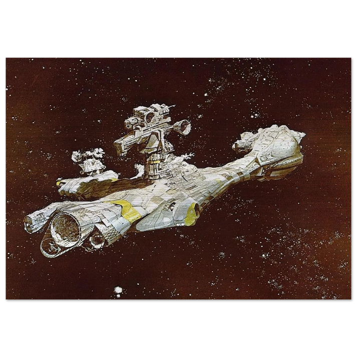 Chris Foss - Chris Foss Brushed Aluminum Print - 70x100 cm / 28x40 inches | Chris Foss Aluminum Print | Chris Foss Prints