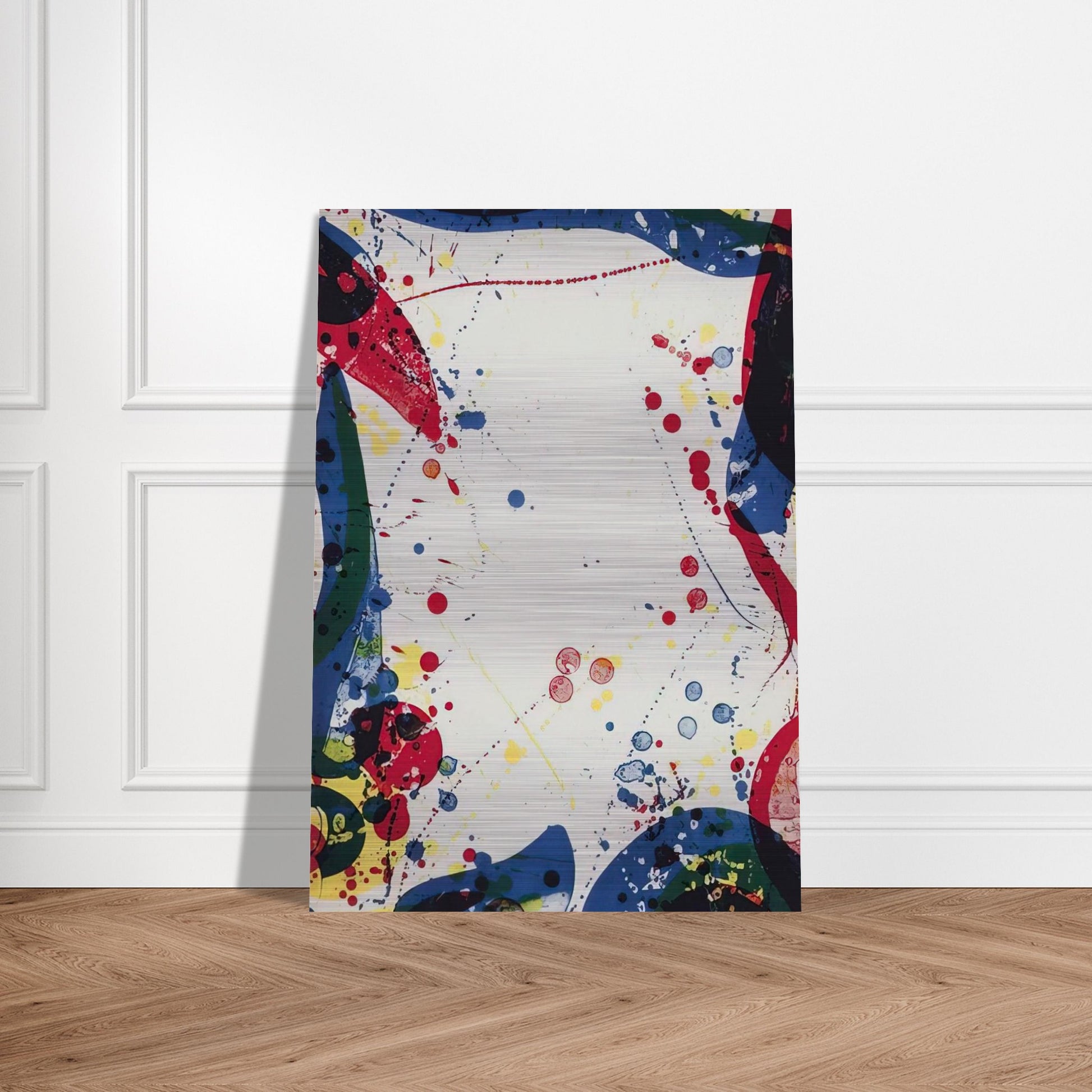 Sulfur Water - Sam Francis Brushed Aluminum Print - 70x100 cm / 28x40 inches | Sam Francis Aluminum Print | Sam Francis Prints