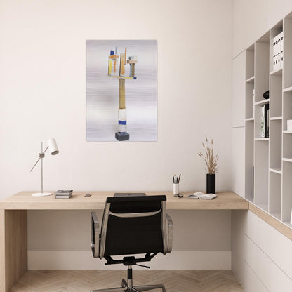 DIVERTIMENTO 1995 1 - Esteban Vicente Brushed Aluminum Print - 70x100 cm / 28x40 inches | Esteban Vicente Aluminum Print | Esteban Vicente Prints