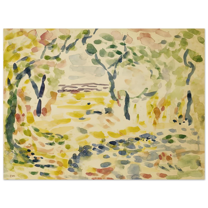 Henri Matisse - ETUDE POUR LE BONHEUR DE VIVRE 1905  75x100 cm / 30x40inches Fine Art Poster