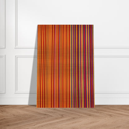 Equinox - 1965 - Gene Davis Brushed Aluminum Print - 70x100 cm / 28x40 inches | Gene Davis Aluminum Print | Gene Davis Prints