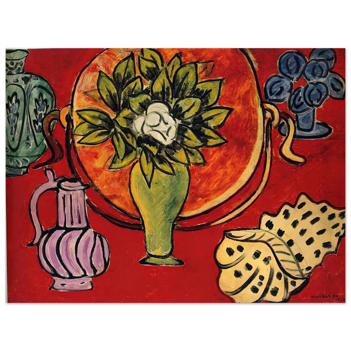 Henri Matisse - STILL LIFE WITH A MAGNOLIA 1941  75x100 cm / 30x40inches Fine Art Poster