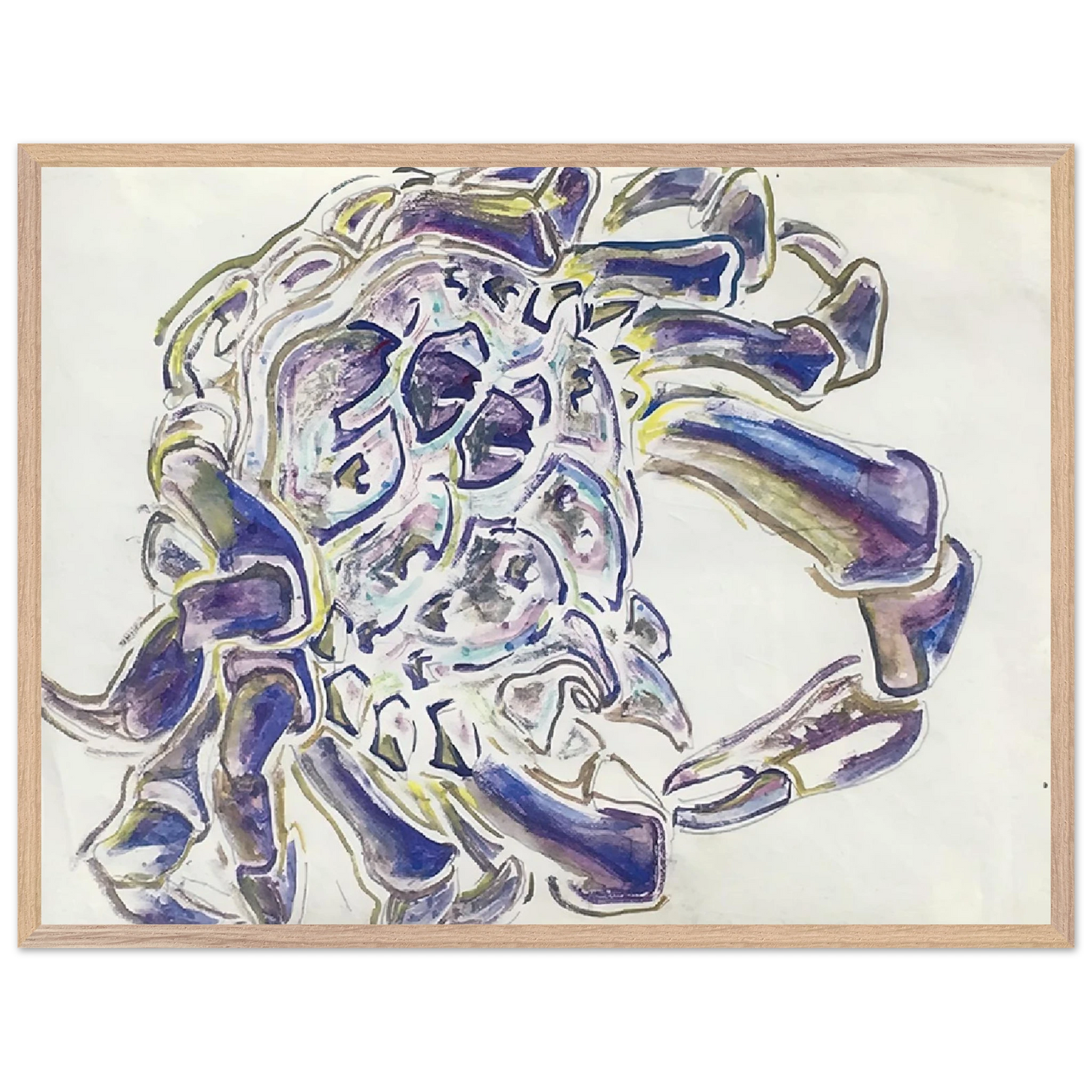 Walter Inglis Anderson - Walter Anderson Wall art - 30x40 cm / 12x16 inches - Premium Wooden Framed Poster With Fine Art Paper - White frame