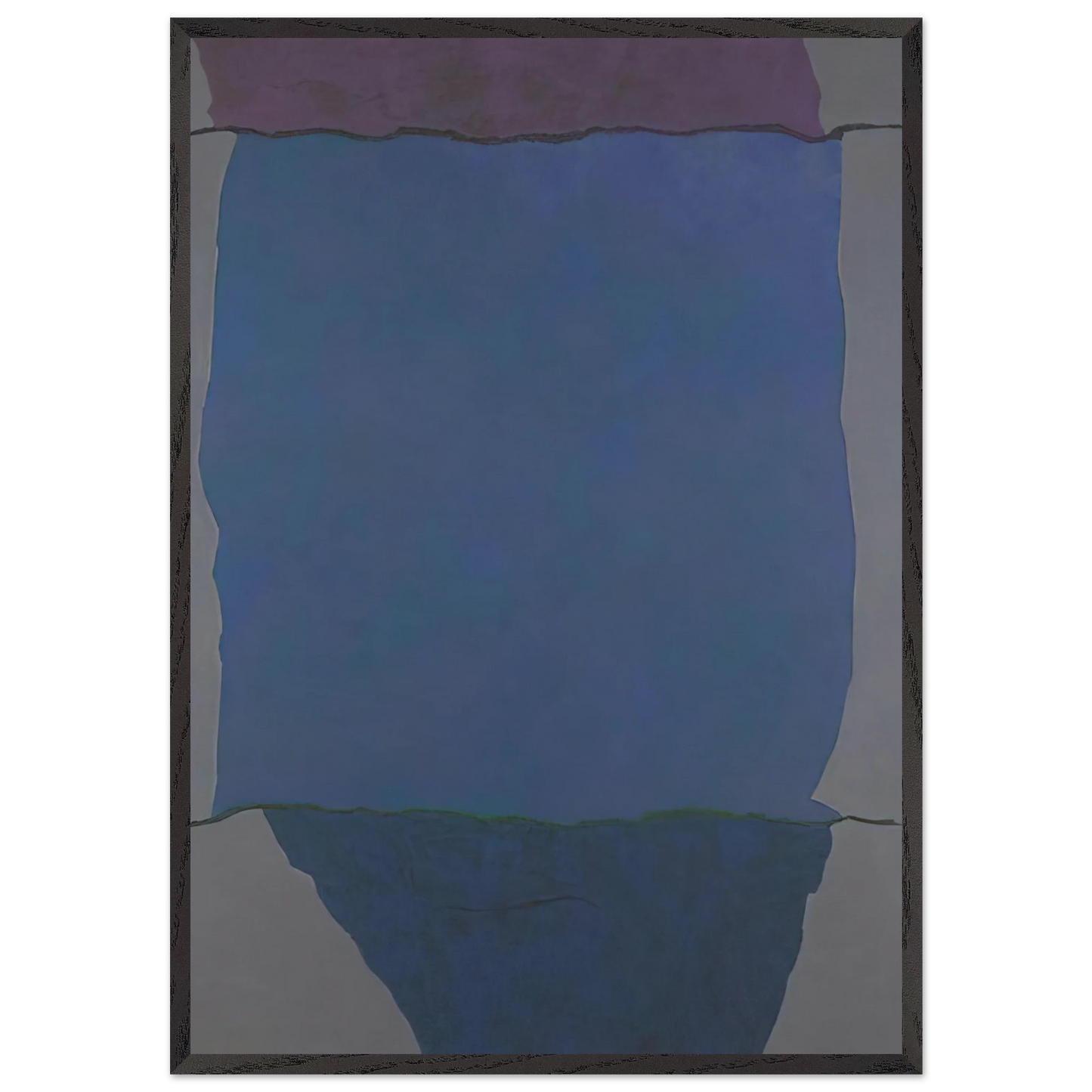 Infinity Field Lefkada Series - 1979 - Theodoros Stamos Framed Art Print – Black Wooden Frame - Default Title - -Framed Art Print