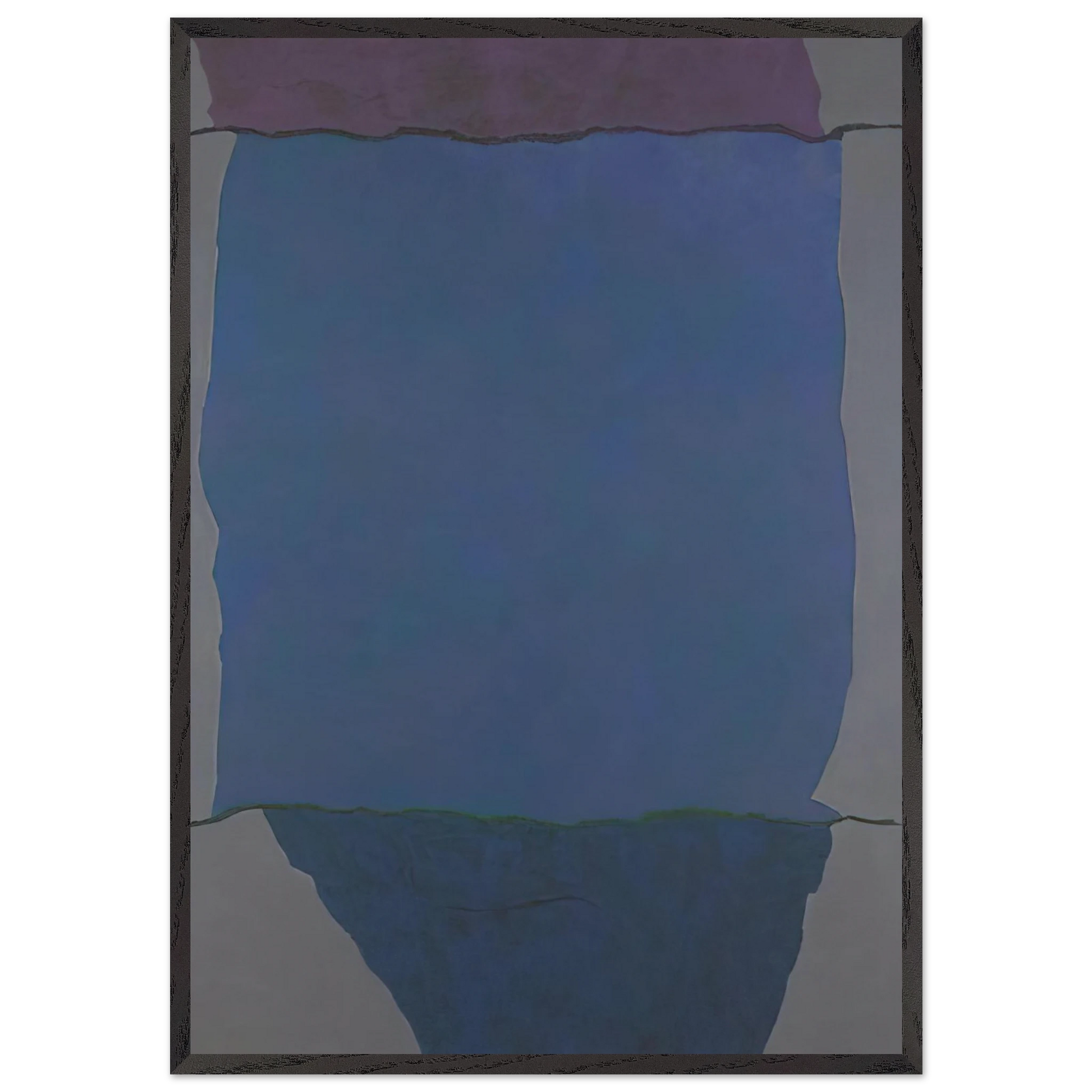 Infinity Field Lefkada Series - 1979 - Theodoros Stamos Framed Art Print – Black Wooden Frame - Default Title - -Framed Art Print