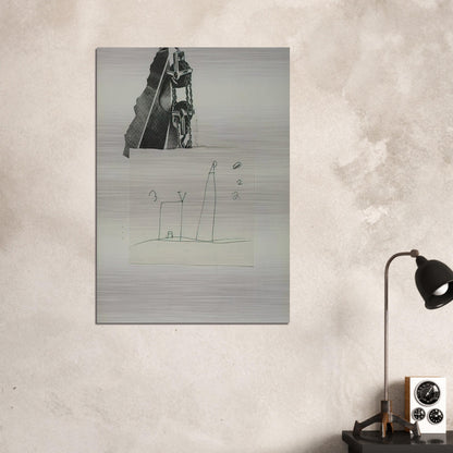 TOOL BOX 5 1966 - Jim Dine Brushed Aluminum Print - 70x100 cm / 28x40 inches | Jim Dine Aluminum Print | Jim Dine Prints