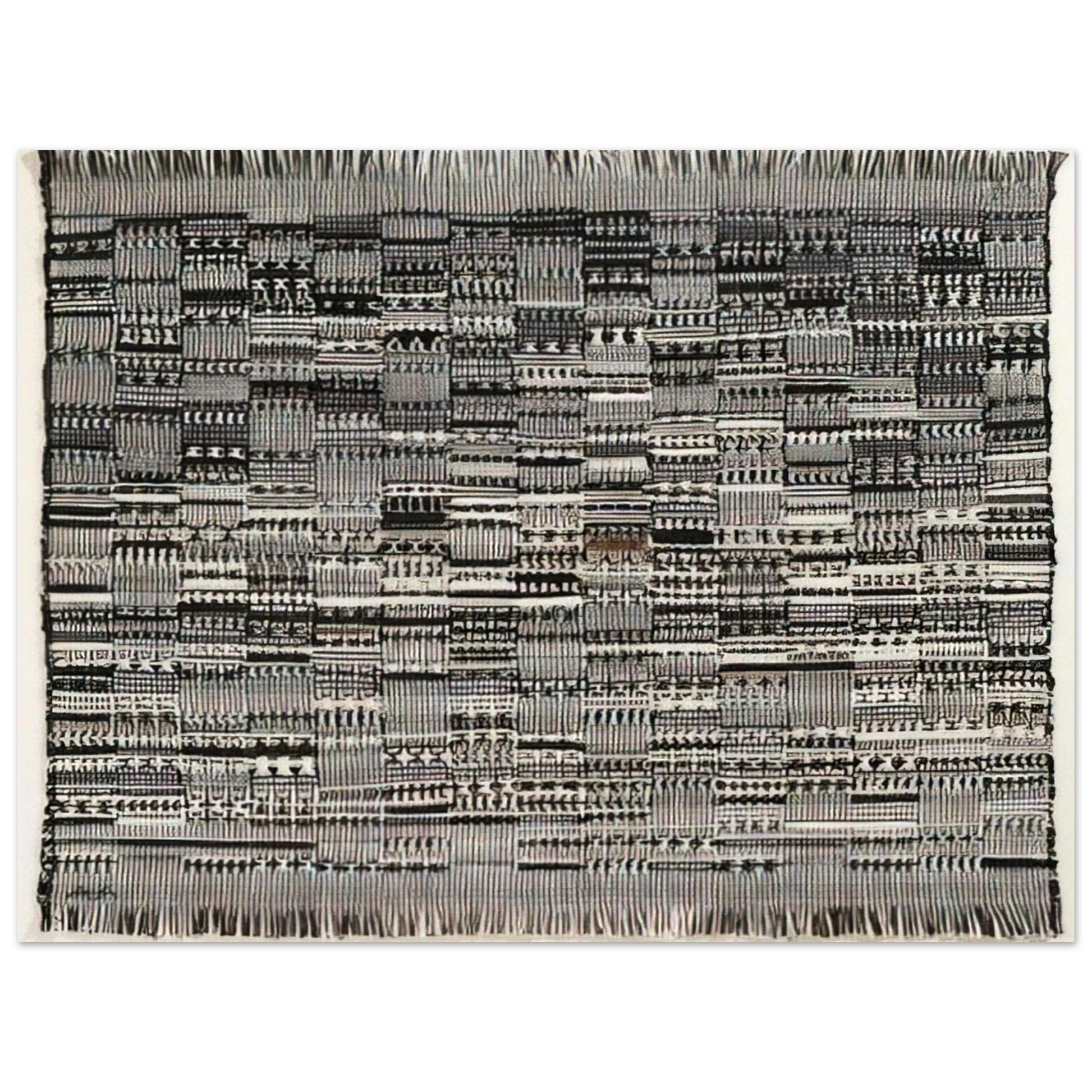 Anni Albers - OPEN LETTER 1958 Fine Art Poster - Default Title