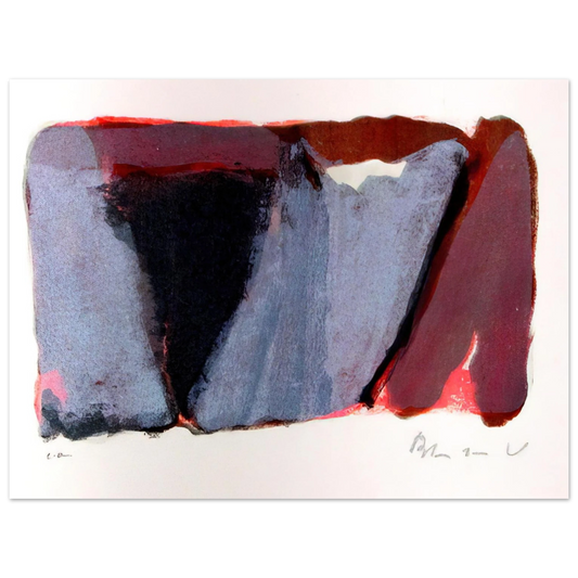 Bram van Velde - Untitled - 1979 Fine Art Poster - Default Title