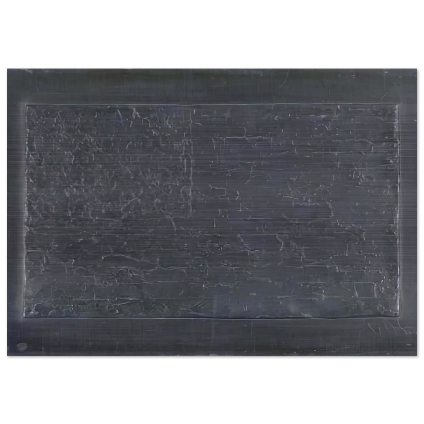 FLAG ULAE 74 - Jasper Johns Brushed Aluminum Print - 70x100 cm / 28x40 inches | Jasper Johns Aluminum Print | Jasper Johns Prints