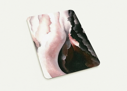 Dark Iris ?2 By Georgia O'Keeffe Pack of 10 Post Cards | Georgia O'Keeffe Post Cards | A6 (10.5 x 14.8 cm) - 4.1 x 5.8 inches