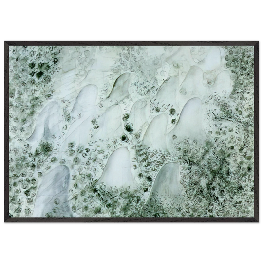 STUDY FOR DEOXYRIBONUCLEIC ACID ARABS 1 - Salvador Dali Framed Art Print – Black Wooden Frame - Default Title - -Framed Art Print