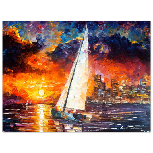 Leonid Afremov - Leonid Afremov Fine Art Poster - 13x18 cm / 5x7 inches