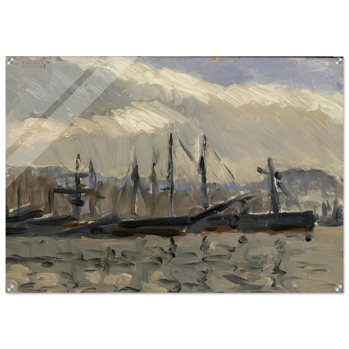 PORT DE CHERBOURG - Henri Matisse Acrylic Print - 70x100 cm / 28x40″ inches