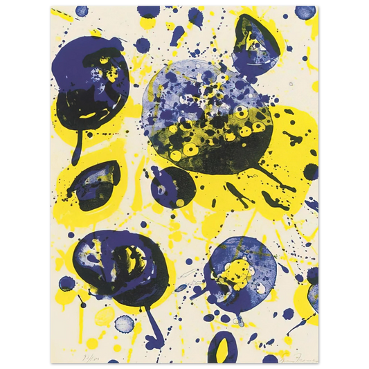 Sam Francis - Untitled  from Pasadena Box   Lembark L61  Fine Art Poster - Default Title