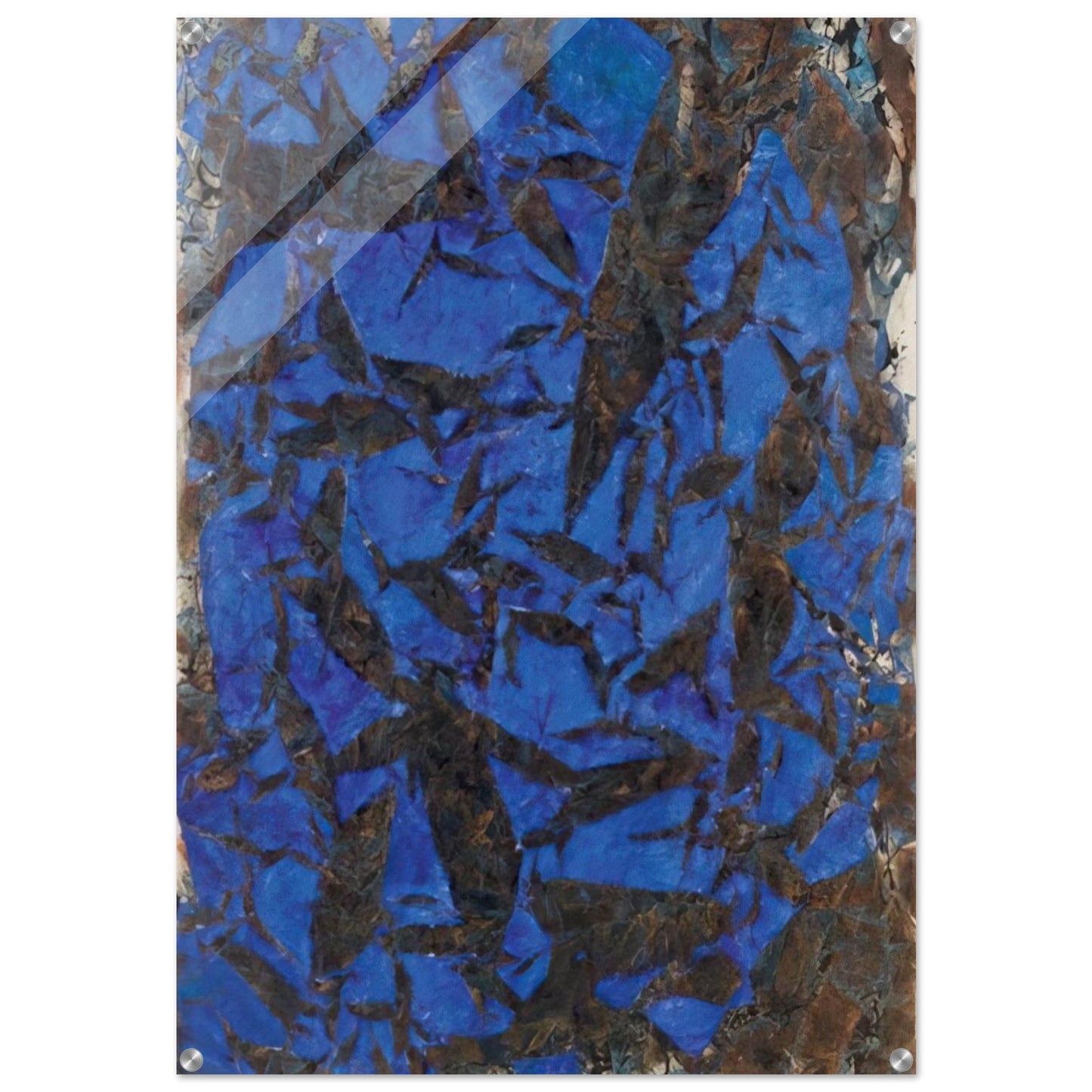 Mariale - Tachisme - Simon Hantai Acrylic Print - 70x100 cm / 28x40″ inches | Simon Hantai Wall Art | Simon Hantai Prints