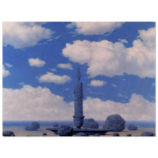 Rene Magritte - SOUVENIR FROM TRAVELS Fine Art Poster - Default Title