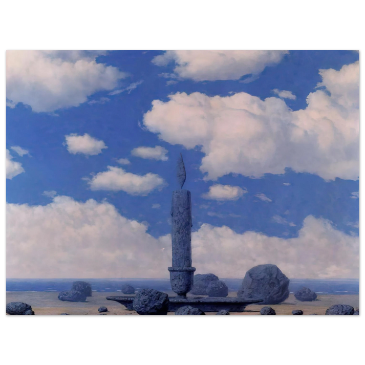 Rene Magritte - SOUVENIR FROM TRAVELS  75x100 cm / 30x40inches Fine Art Poster