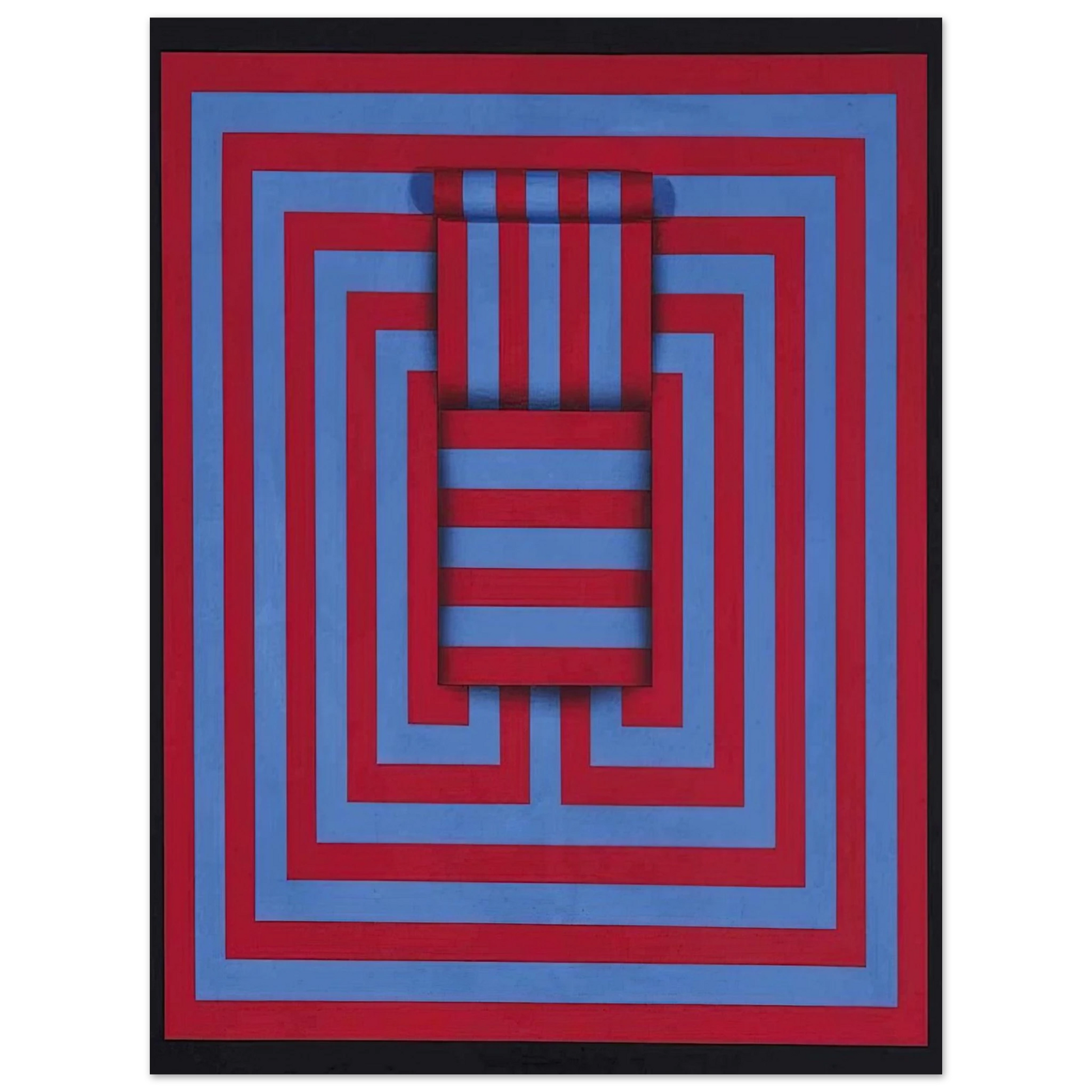 Omar Rayo - Witoto - 1970 Fine Art Poster - Default Title