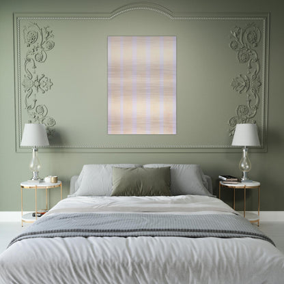 Untitled Number 5 - Agnes Martin Brushed Aluminum Print - 70x100 cm / 28x40 inches | Agnes Martin Aluminum Print | Agnes Martin Prints