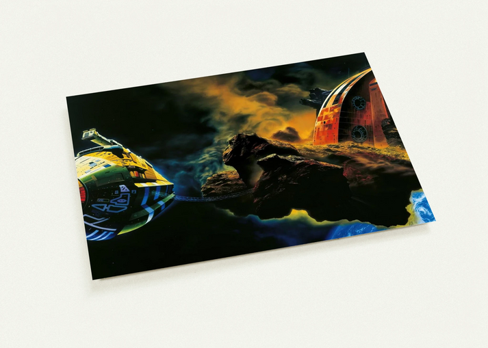 Chris Foss By Chris Foss Pack of 10 Post Cards | Chris Foss Post Cards | A6 (10.5 x 14.8 cm) - 4.1 x 5.8 inches