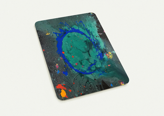 Jade Buddha 23.07.08 - 2008 By John Hoyland Pack of 10 Post Cards | John Hoyland Post Cards | A6 (10.5 x 14.8 cm) - 4.1 x 5.8 inches