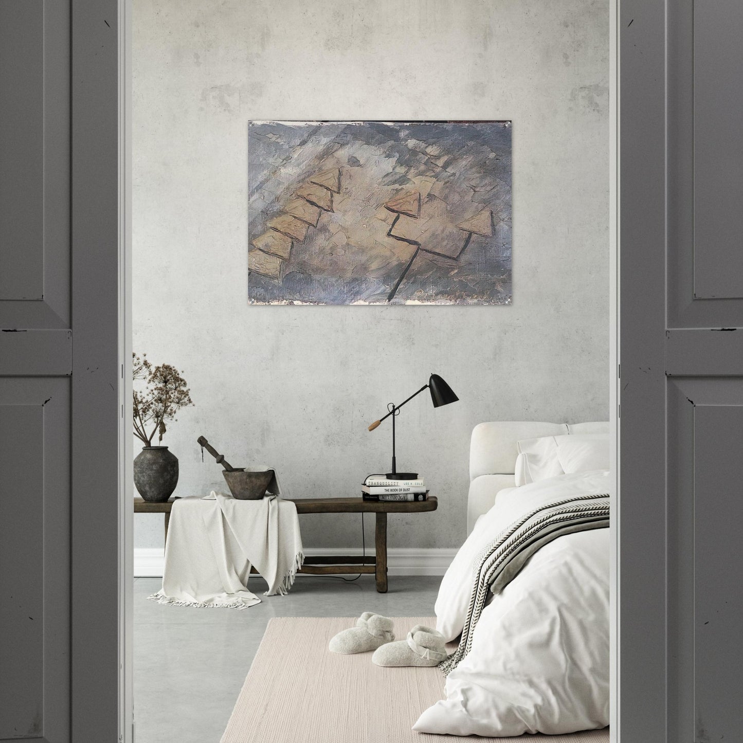 Untitled, No. 21 - 1947 - Forrest Bess Acrylic Print - 70x100 cm / 28x40″ inches | Forrest Bess Wall Art | Forrest Bess Prints