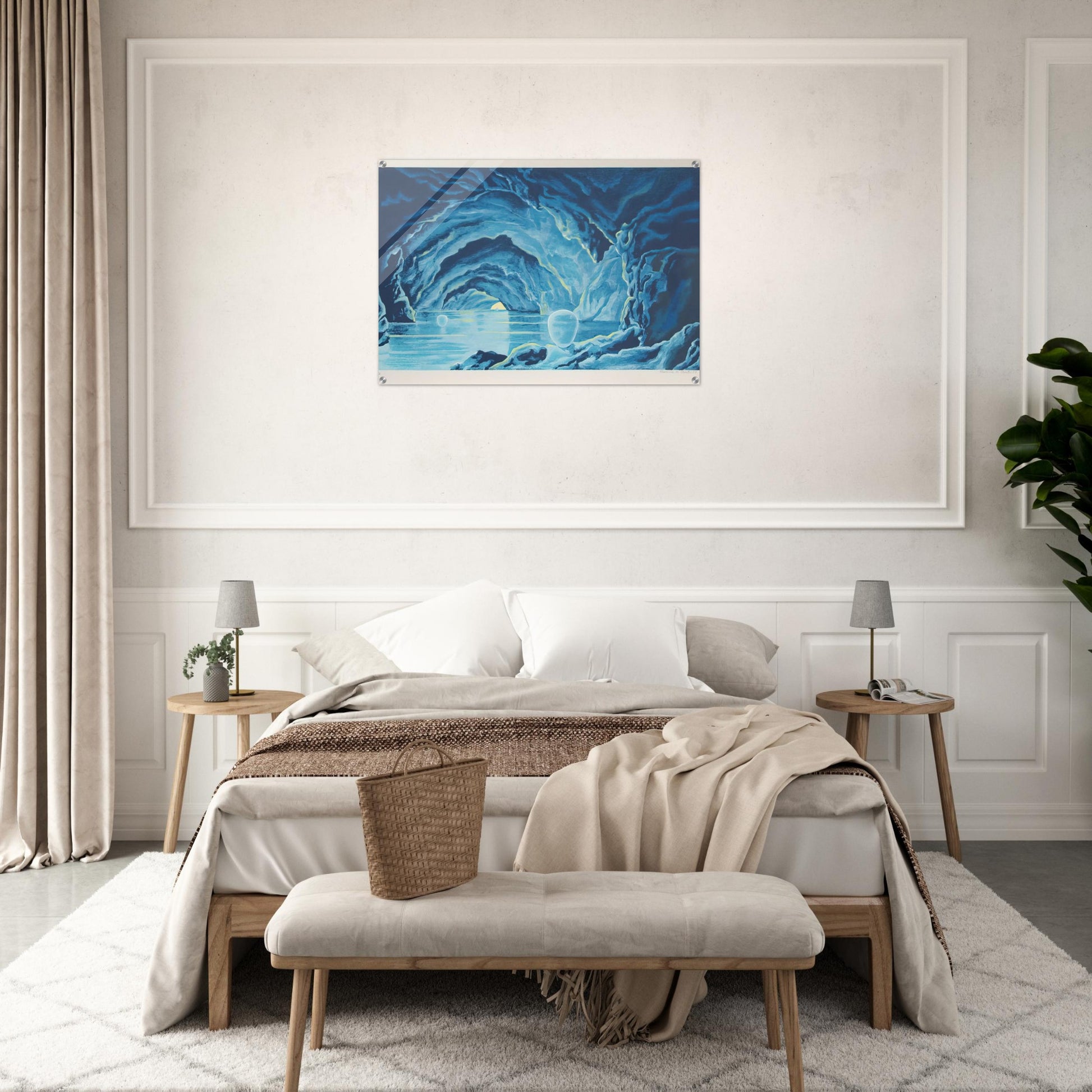 Pilgrimage #6 - 1977 - Clarence Holbrook Carter Acrylic Print - 70x100 cm / 28x40″ inches | Clarence Holbrook Carter Wall Art | Clarence Holbrook Carter Prints