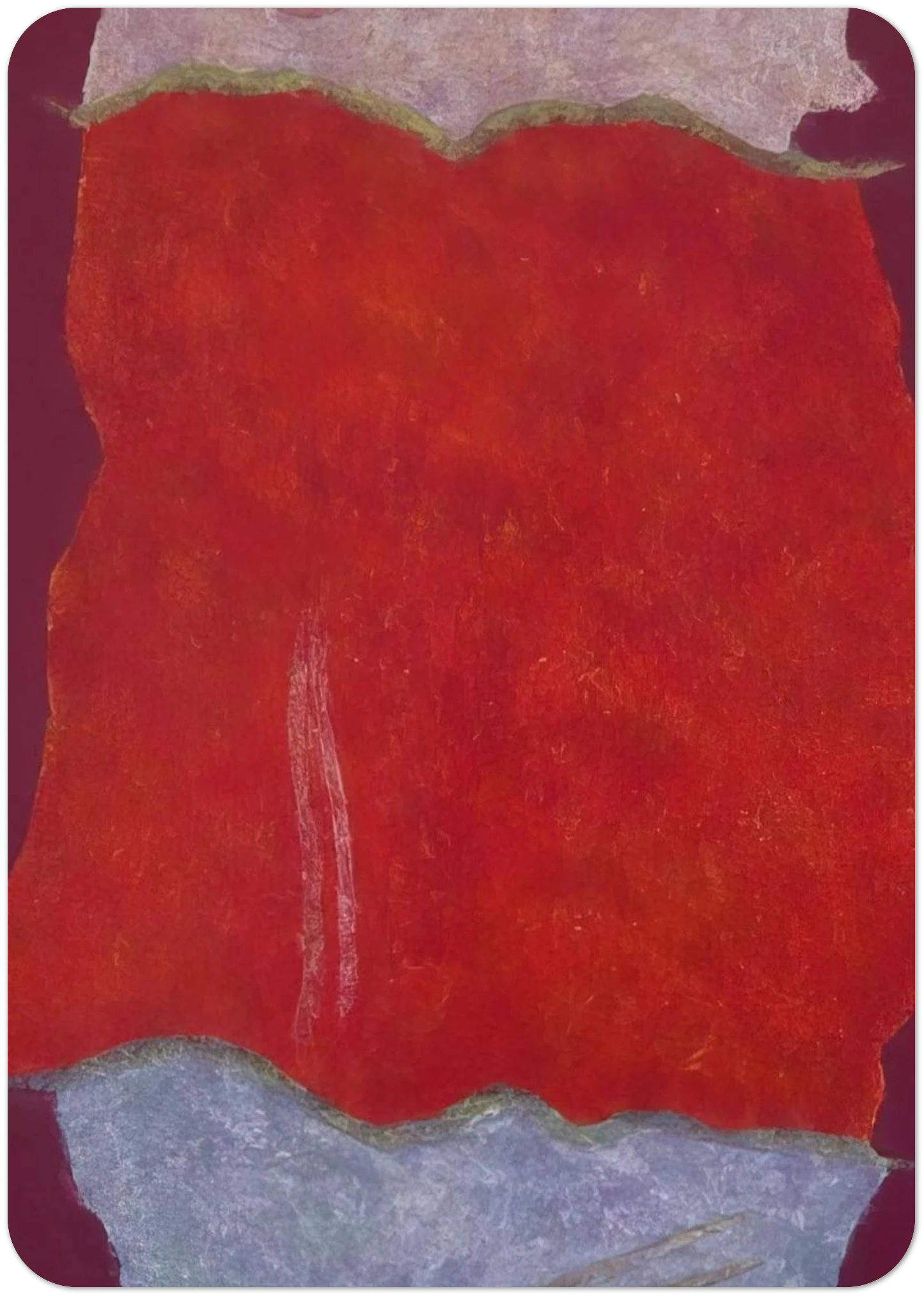 Infinity Field, Lefkada Series I - 1980 By Theodoros Stamos Pack of 10 Post Cards | Theodoros Stamos Post Cards | A6 (10.5 x 14.8 cm) - 4.1 x 5.8 inches