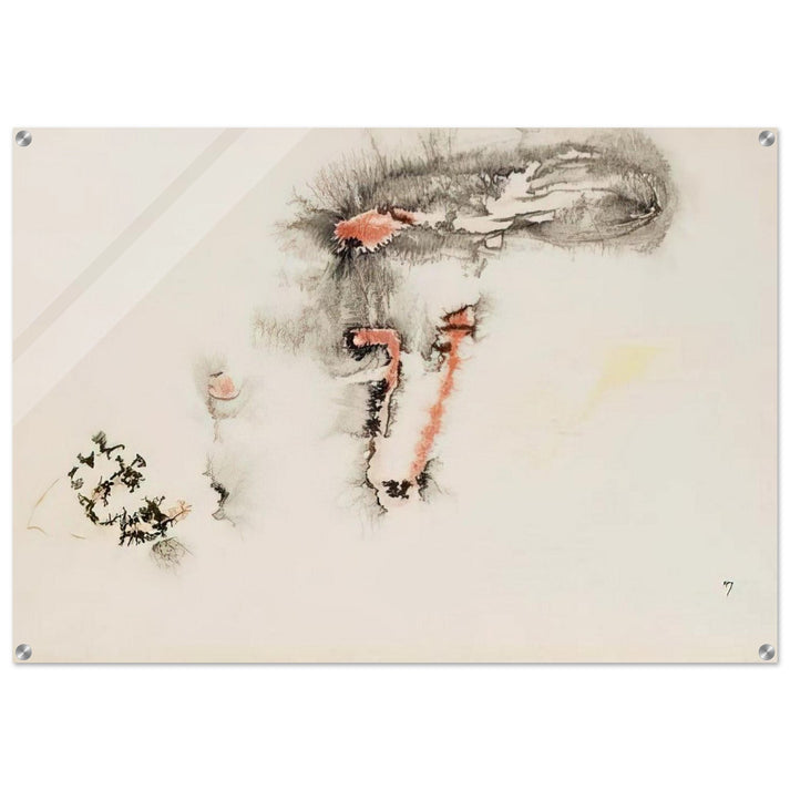 UNTITLED - Henri Michaux Acrylic Print - 70x100 cm / 28x40″ inches