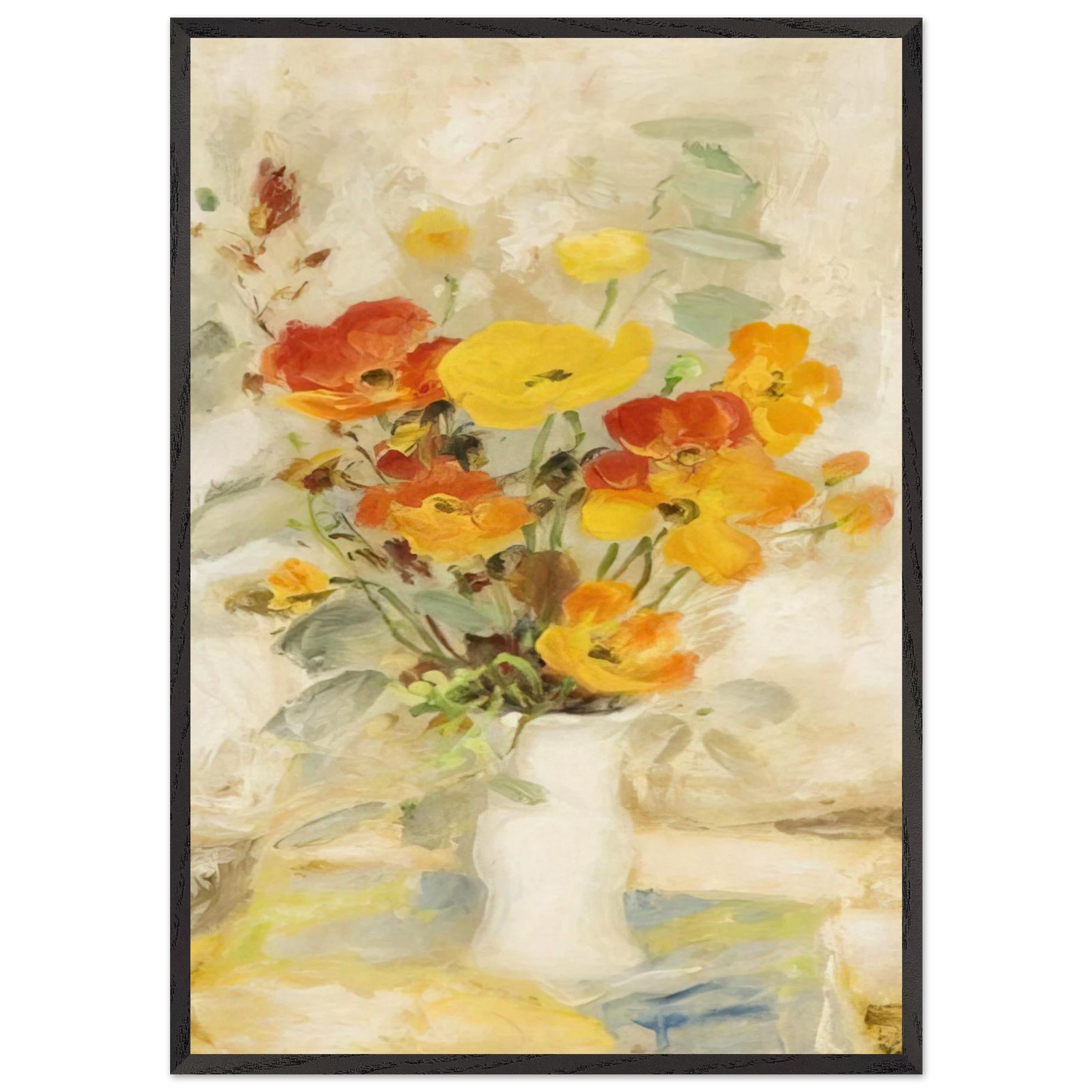 Les Poppies - Post-Impressionism - Le Pho Framed Art Print – Black Wooden Frame - Default Title - -Framed Art Print