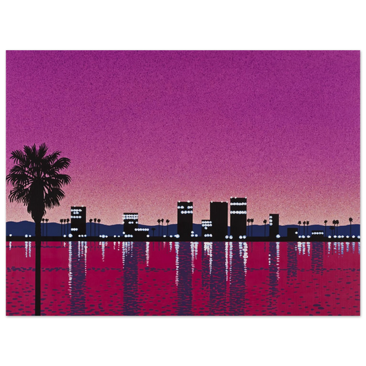 Hiroshi Nagai - The Limelight - monolog Wall Art - 21x29.7 cm / 8x12" - Fine Art Poster - -