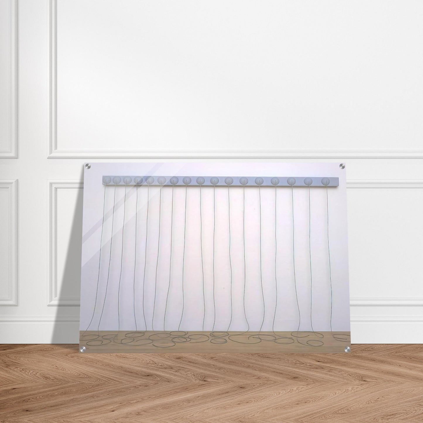 ADDENDUM 1967 - Eva Hesse Acrylic Print - 70x100 cm / 28x40″ inches | Eva Hesse Wall Art | Eva Hesse Prints