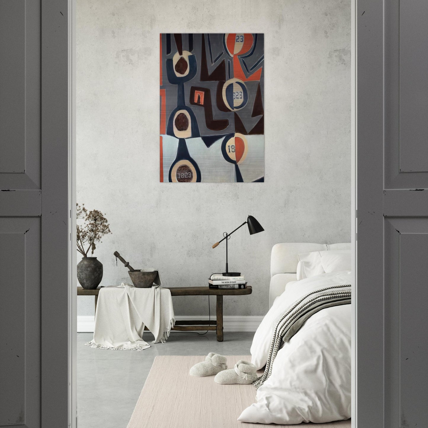 1823 - 2008 United States - Will Barnet Brushed Aluminum Print - 70x100 cm / 28x40 inches | Will Barnet Aluminum Print | Will Barnet Prints