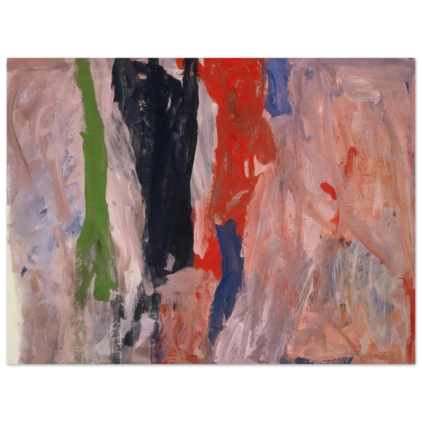 Philip Guston - LAST PIECE 1958 Fine Art Poster - Default Title