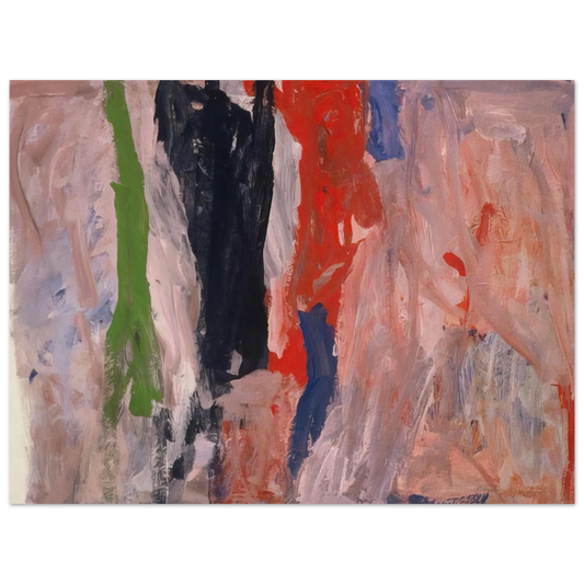 Philip Guston - LAST PIECE 1958 Fine Art Poster - Default Title