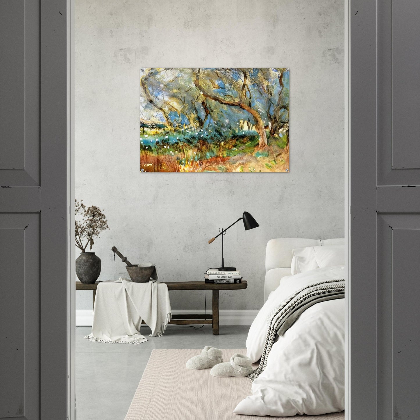 Landscape - John Singer Sargent Acrylic Print - 70x100 cm / 28x40″ inches | John Singer Sargent Wall Art | John Singer Sargent Prints